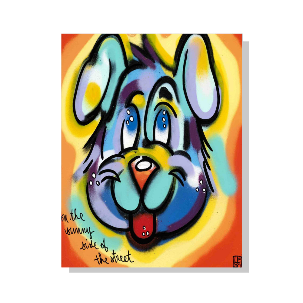 On the Sunny Side of the Street - Lebo Steel Mineral Print
